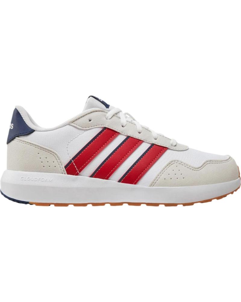 Deportivas de Mujer ADIDAS ZAPATILLAS RUN 60S J ROJO IE6441 NINO BLANCO