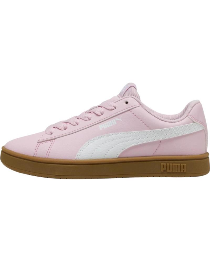 ZAPATILLAS PUMA RICKIE CLASSIC V ROSAS PARA MUJER Y NIÑA - REF. 394252-18 ROSA