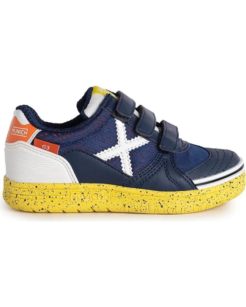 ZAPATILLAS MUNICH G3 KID VCO INDOOR 361 MARINO BL 1514361 AZUL