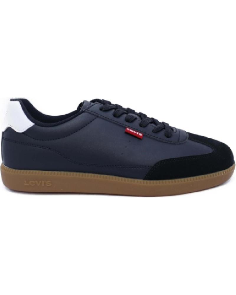 Deportivas de Niño LEVIS ZAPATILLAS JACKSON PARA NINOS EN COLOR NEGRO
