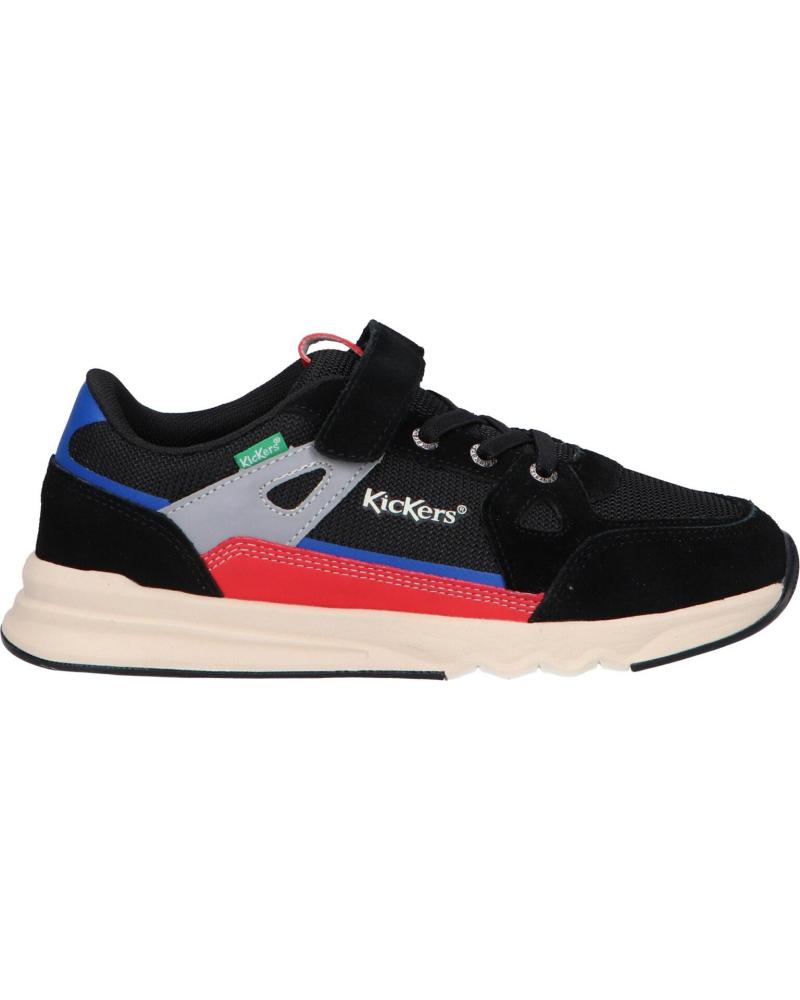 Zapatillas deporte de Niño KICKERS 910830-30 KIFUJIN 83 NOIR ROUGE BLEU
