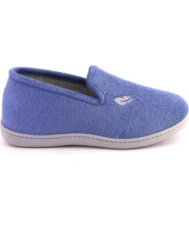 Calzado de casa de Mujer PLUMAFLEX 12344 ZAPATILLAS DE CASA DE MUJER AZUL JEANS