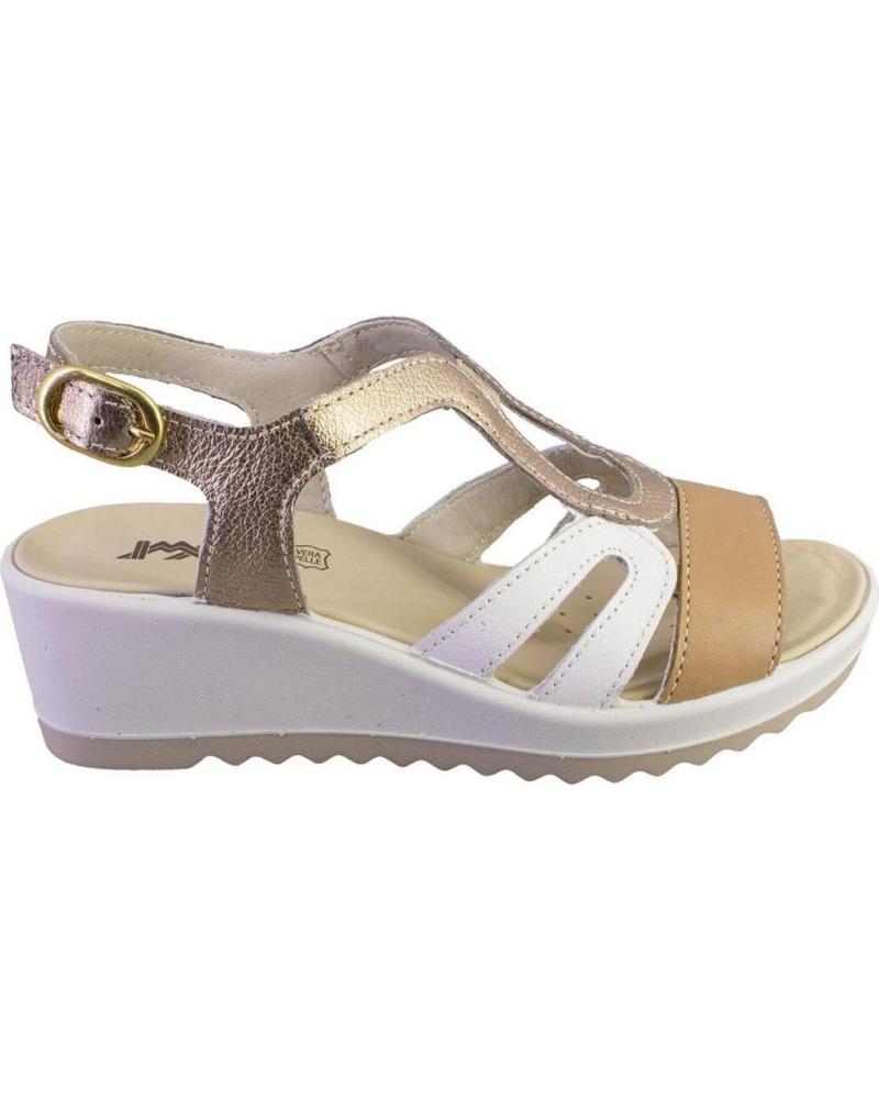 Sandalias de Mujer IMAC 757530 SANDALIAS DE MUJER PIEL PLATINO