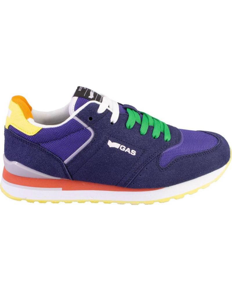 Sapatilhas de Homem GAS 51360 ZAPATILLAS CASUAL DE HOMBRE AZUL MARINO
