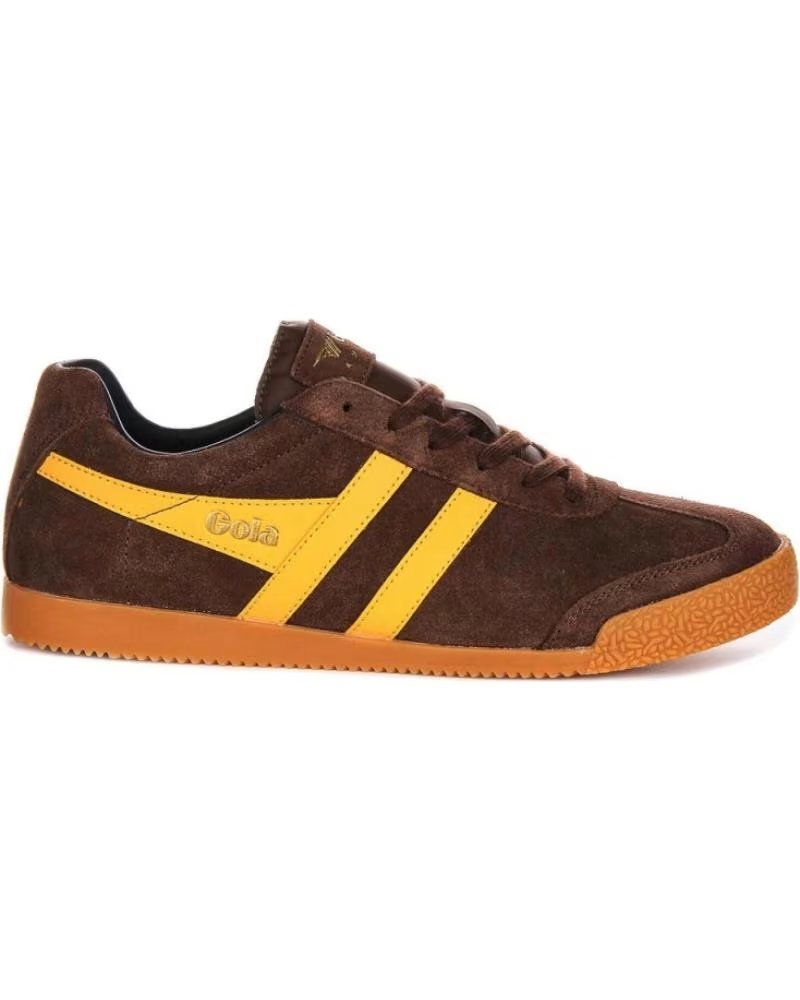 Gola Sneakers Hombre Harrier Marron Marrón