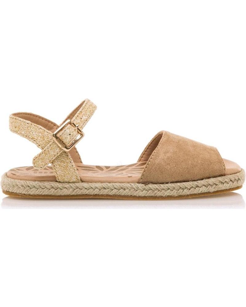MTNG 49090: SANDALIAS DE YUTE PARA NIÑA DORADAS GOLD