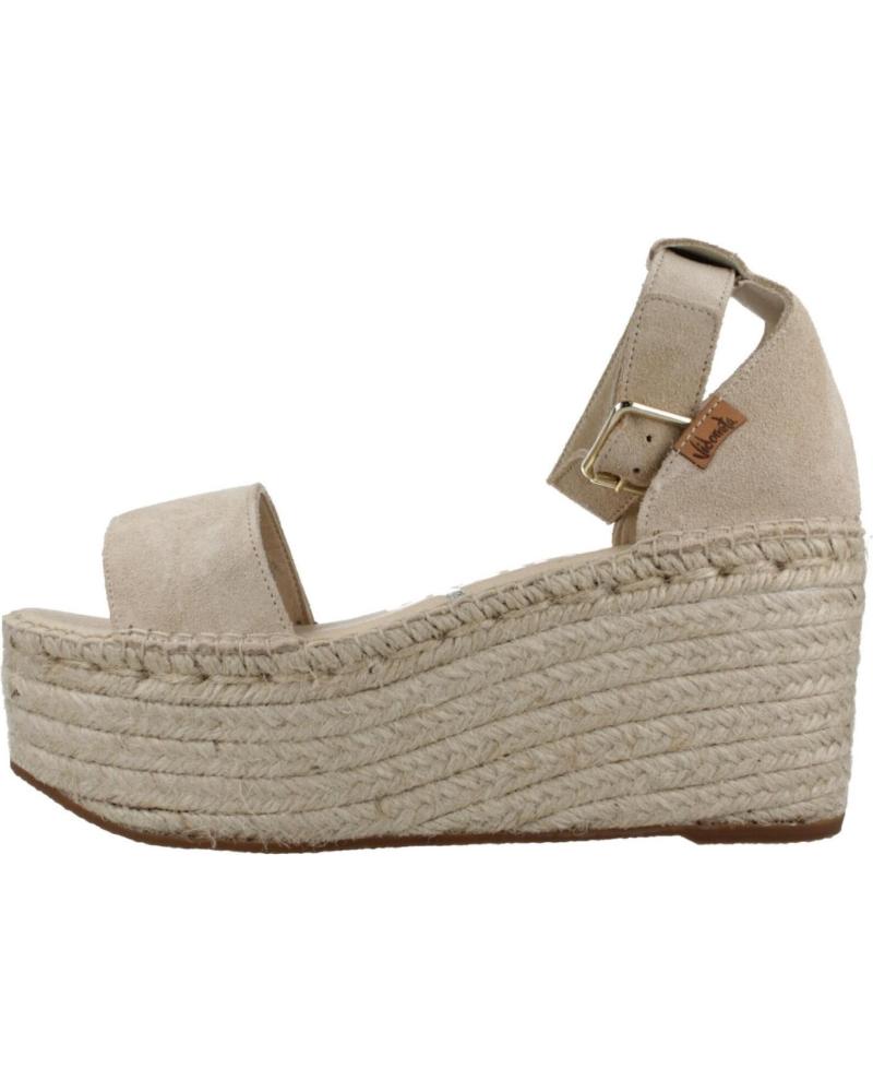 Sandálias de Mulher VIDORRETA ALPARGATAS MUJER MODELO 39200SRML COLOR MARRON CLARO ARENA