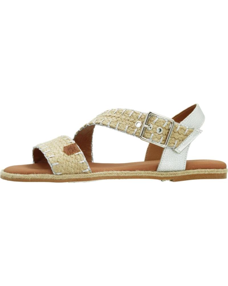 Sandálias de Mulher POPA SANDALIAS MUJER MODELO MS34304 COLOR MARRON CLARO PLATA