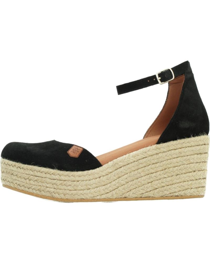 Sandalias de Mujer POPA CUNA BAJA CANTALAR SERRAJE NEGRO