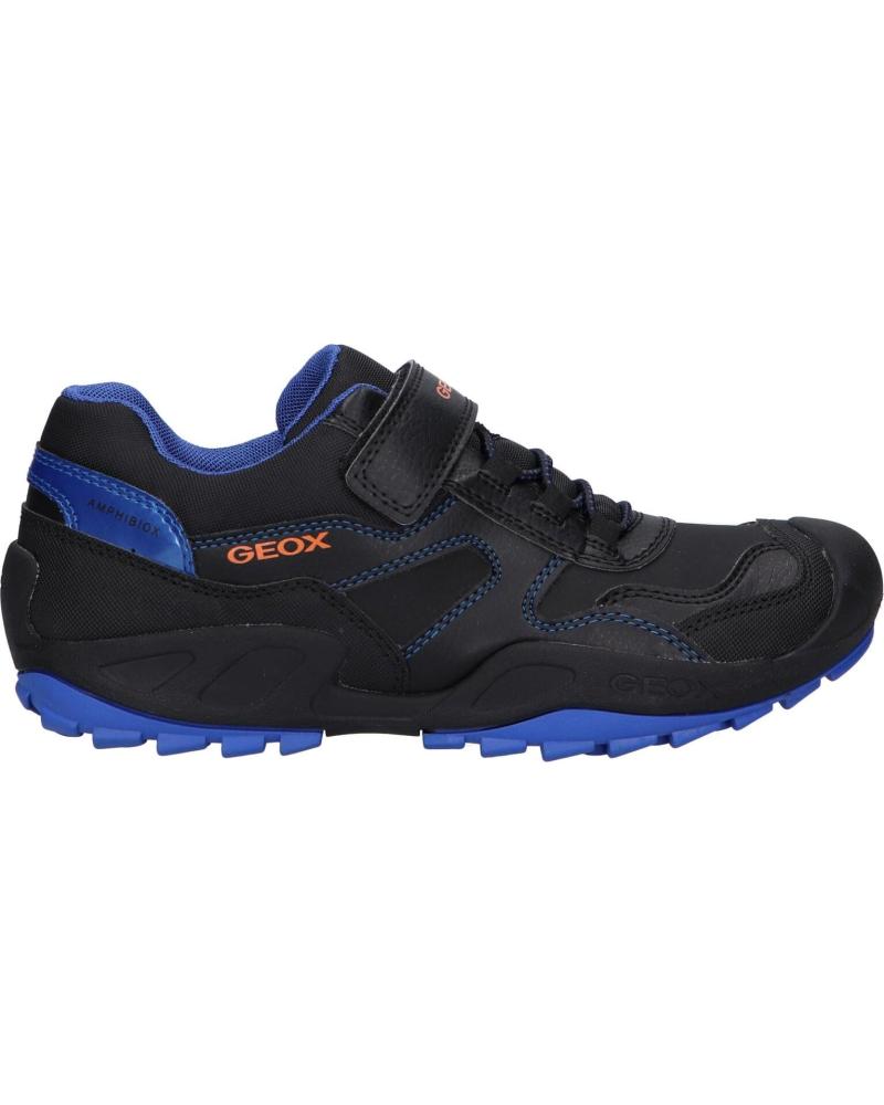 Deportivas de Niño GEOX J261WC 050BU J NEW SAVAGE C0455 BLACK-ROYAL