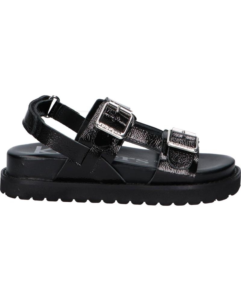 Sandalias de Niña KICKERS 1217880-30-0 NEOSUMMER KID PATENT LEATHER 8 NOIR