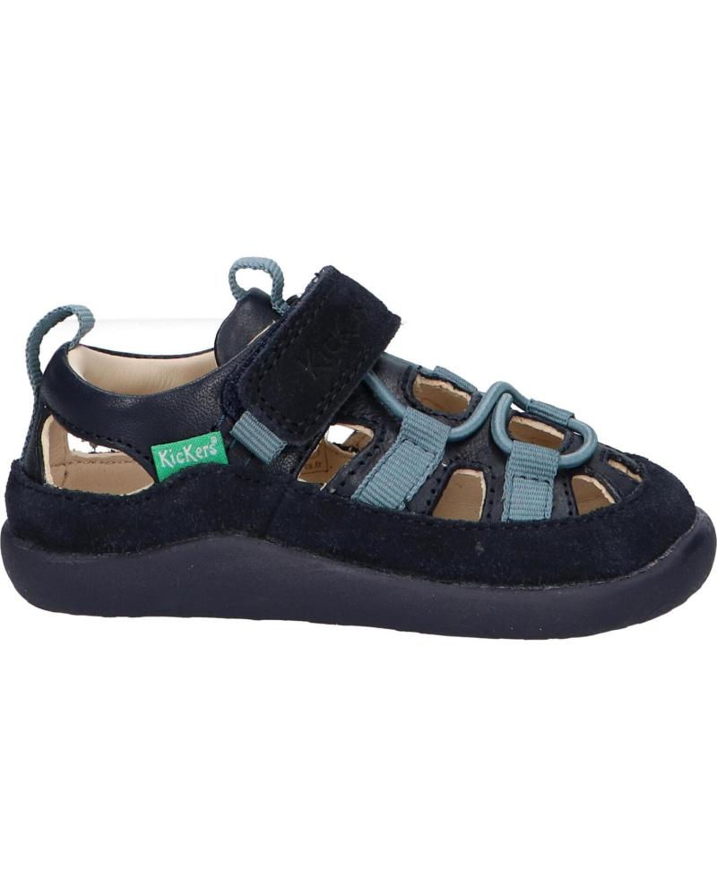 Sandalias de Niño KICKERS 1201320-10-0 KICK FRONY SUEDE CRSHEEP CR BURNISH 10 MARINE