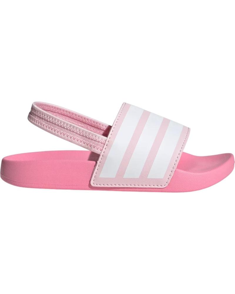 ADIDAS CHANCLAS ADILETTE STRAP JR5326 ROSA ROSA