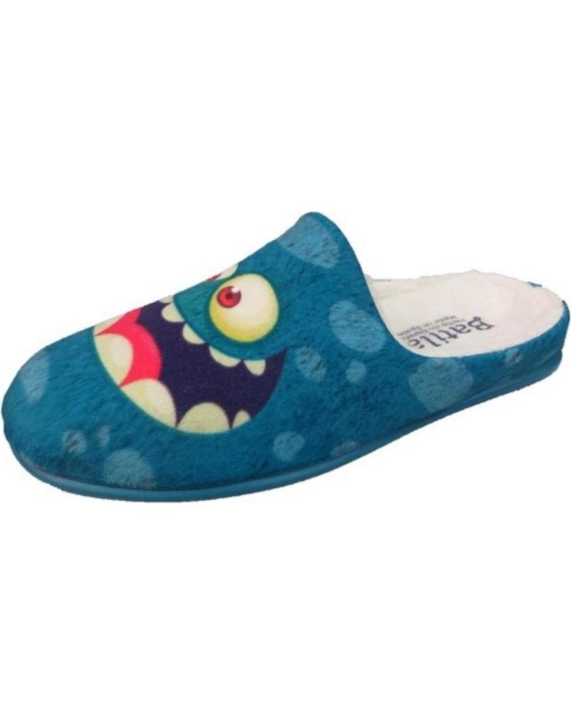 Pantufas de Menino BATILAS ZAPATILLAS DE CASA AZUL