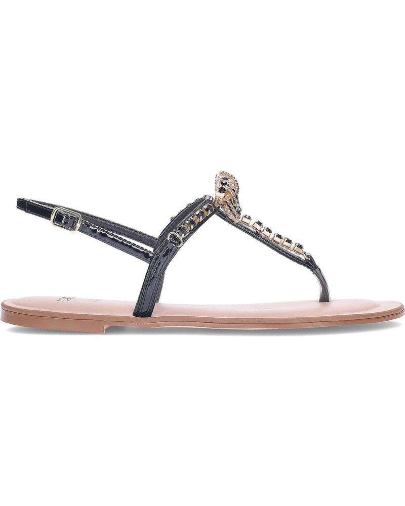 SANDALIA PLANA EXE ANGELINA-128 STRASS NEGRA STRASSBLACK