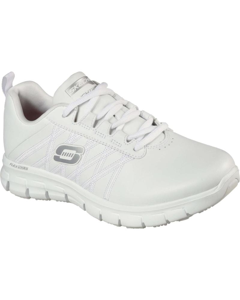 Deportivas de Mujer SKECHERS ZAPATILLAS SURE TRACK - ERATH -II PARA MUJER EN COLOR BLANCO