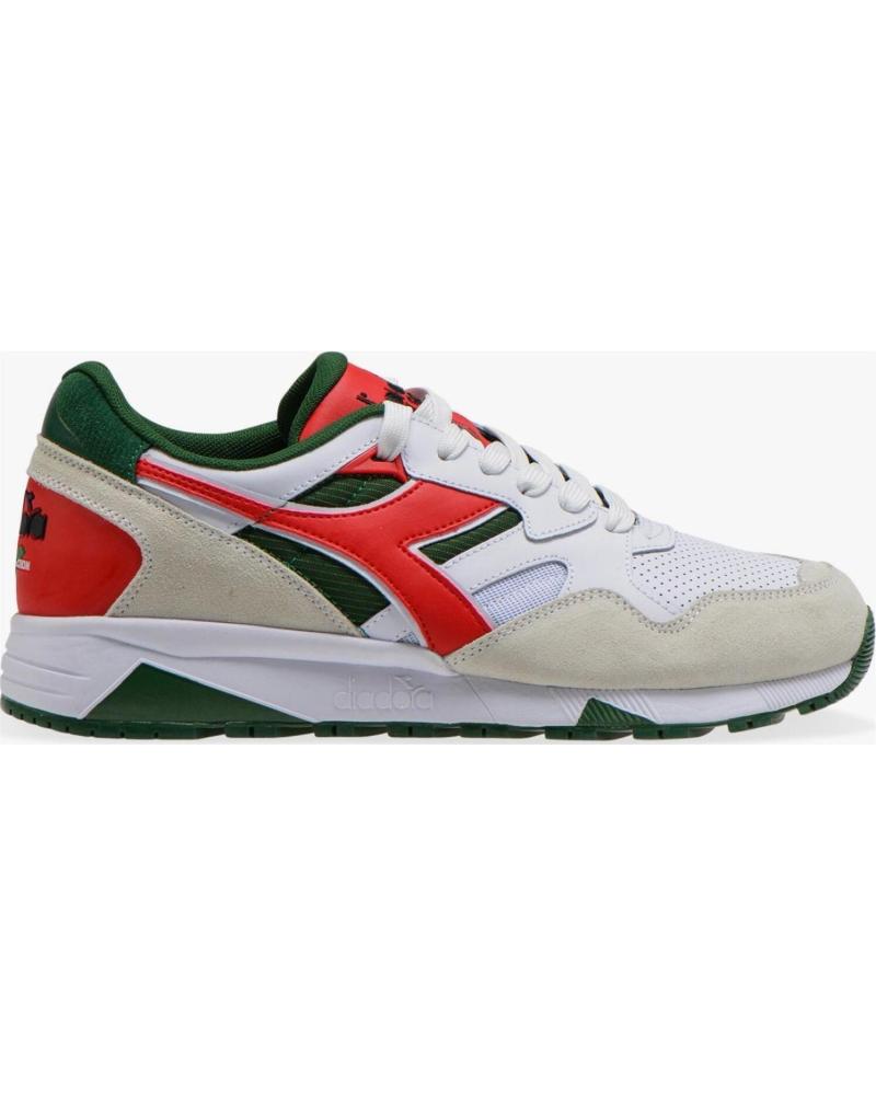 Zapatillas deporte de Hombre DIADORA N9002 BETA WHITE-CHINESE RED