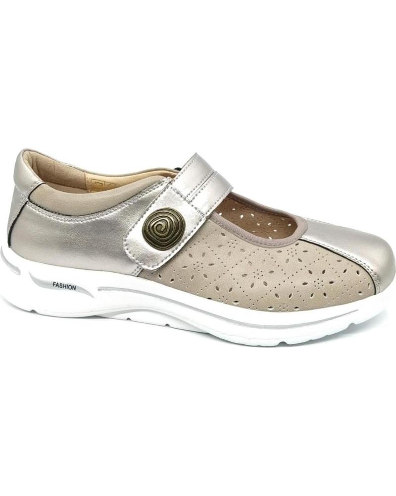 Bailarinas de Mujer G COMFORT MERCEDITAS S - 823 CHAMPAN GOLD