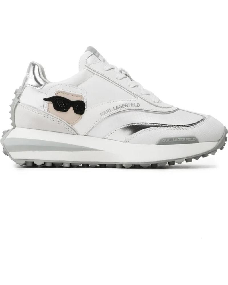 Deportivas de Mujer KARL LAGERFELD ZONE KARL NFT LO LACE BLANCO