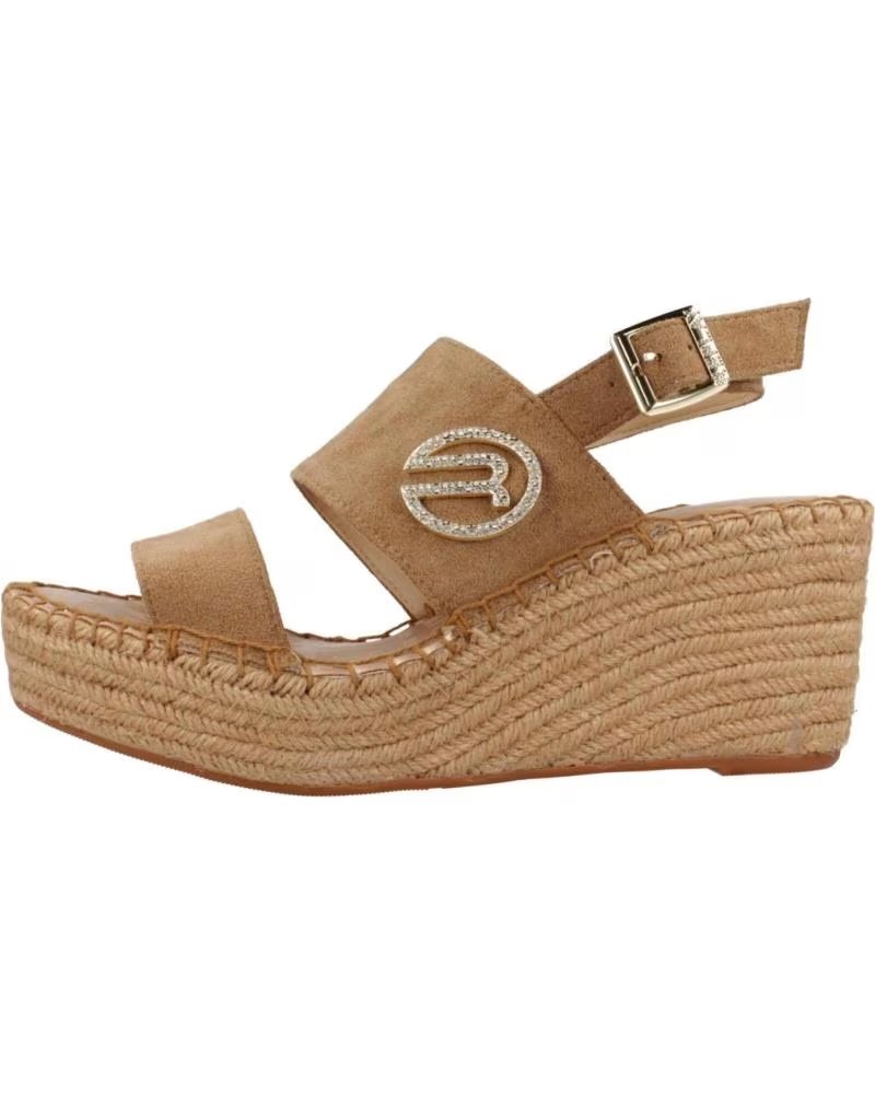 Replay Alpargatas Mujer Modelo Susan Sling Color Marron Claro Beige