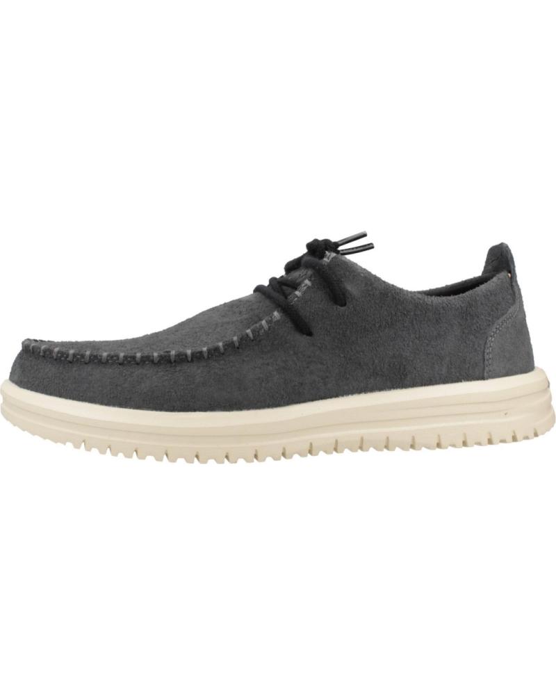 Sapatos de Homem HEY DUDE INFORMALES HOMBRE MODELO NXT MOC COLOR GRIS BLKWOD