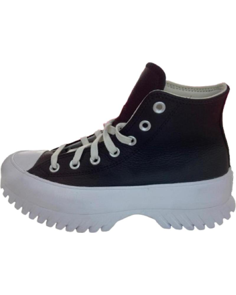 Botines de Mujer CONVERSE A03704C CHUCK TAYLOR ALL STAR LUGGED 2 0 LEATHER NEGRO