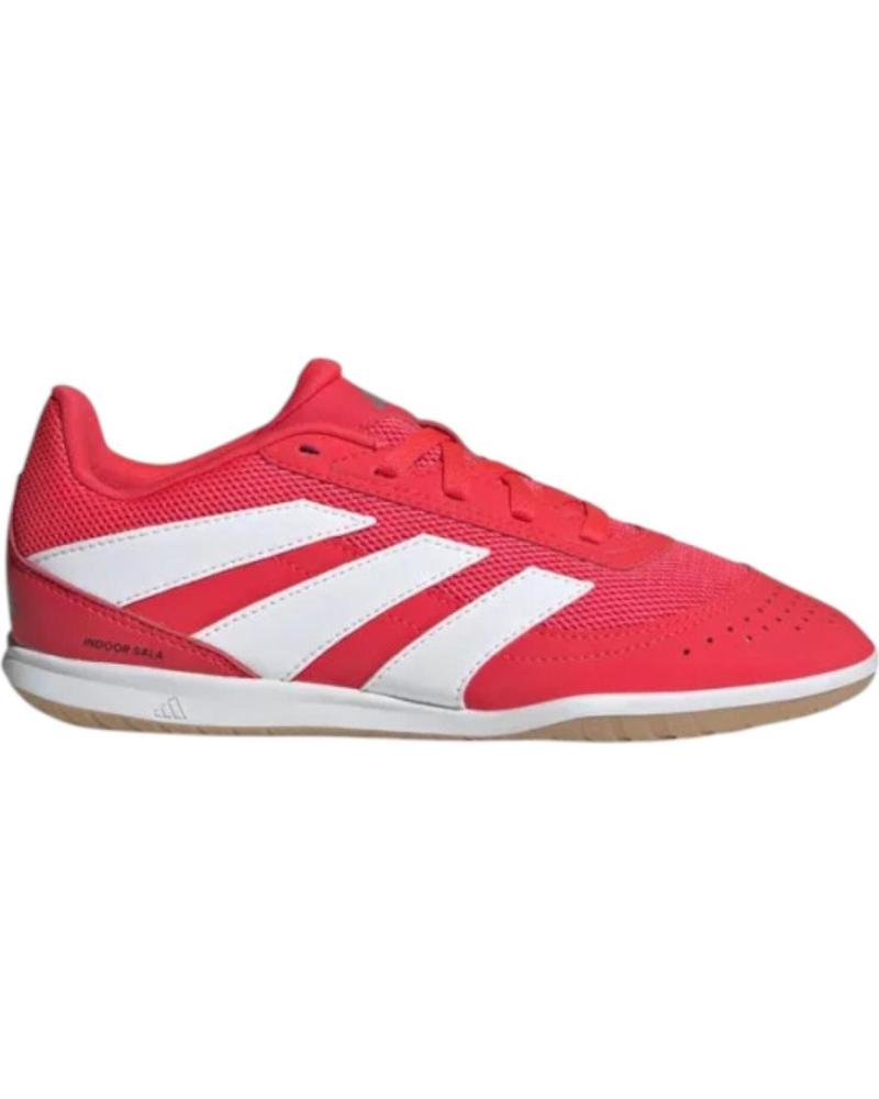 ZAPATILLAS FÚTBOL SALA ADIDAS PREDATOR CLUB IN NIÑO CORAL FLUOR-BLANCO-NEGRO ROSA
