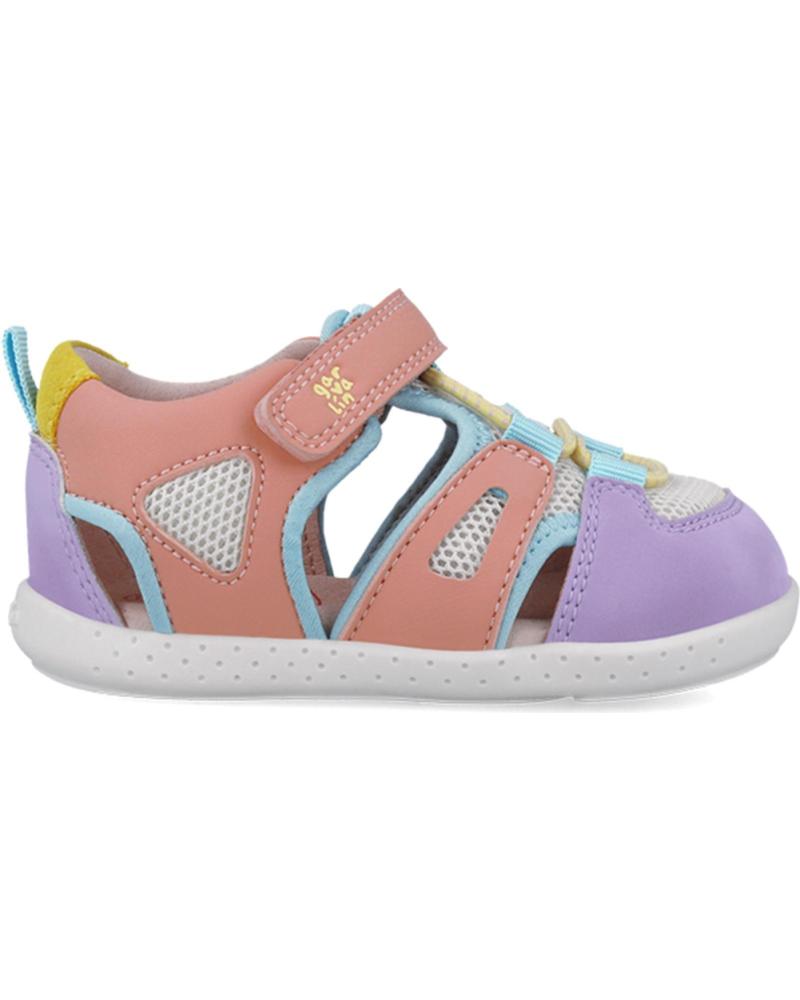 Sandalias de Niña GARVALIN SANDALIAS RESPETUOSAS PARA NINA 252336 SOFT REJILLA BLANCOLILAD661