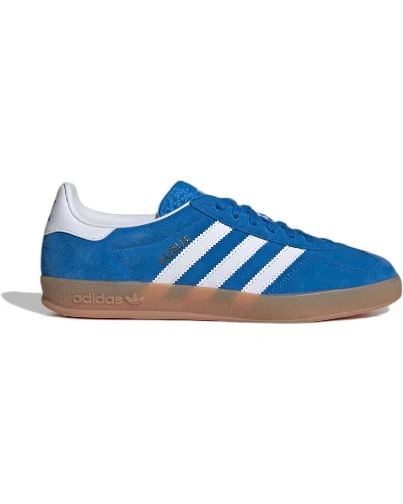 Adidas Gazelle Indoor JI2061 Blue Bird Cloud White Gum Royal Zapatillas – imagen 1