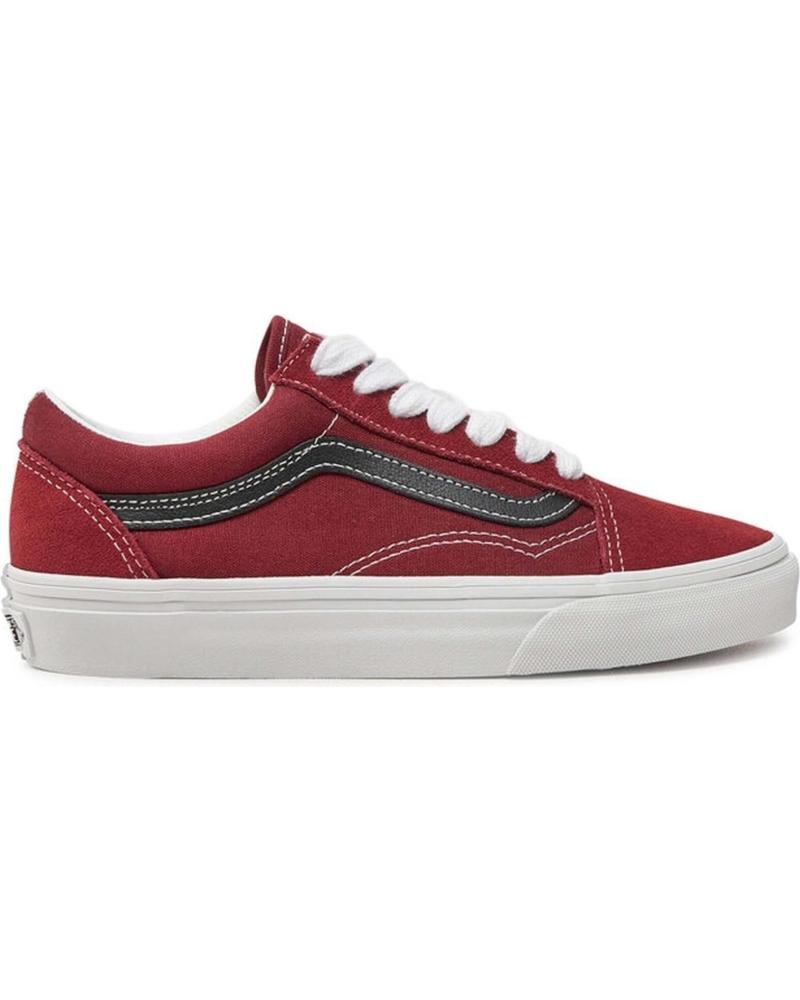 Deportivas de Hombre VANS OFF THE WALL ZAPATILLAS VANS OLD SKOOL PARA HOMBRE EN COLOR ROJO