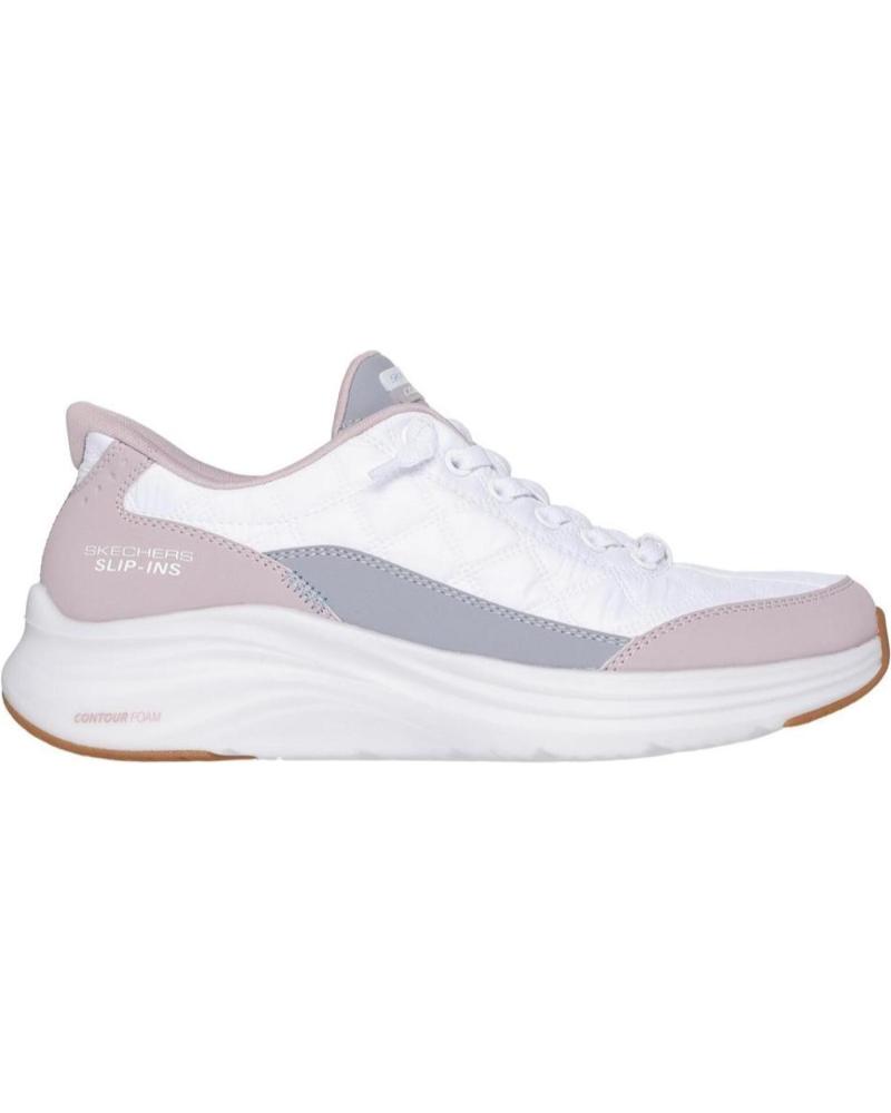 Deportivas de Mujer SKECHERS ZAPATILLAS SKECHERS SLIP-INS VAPOR FOAM BLANCO