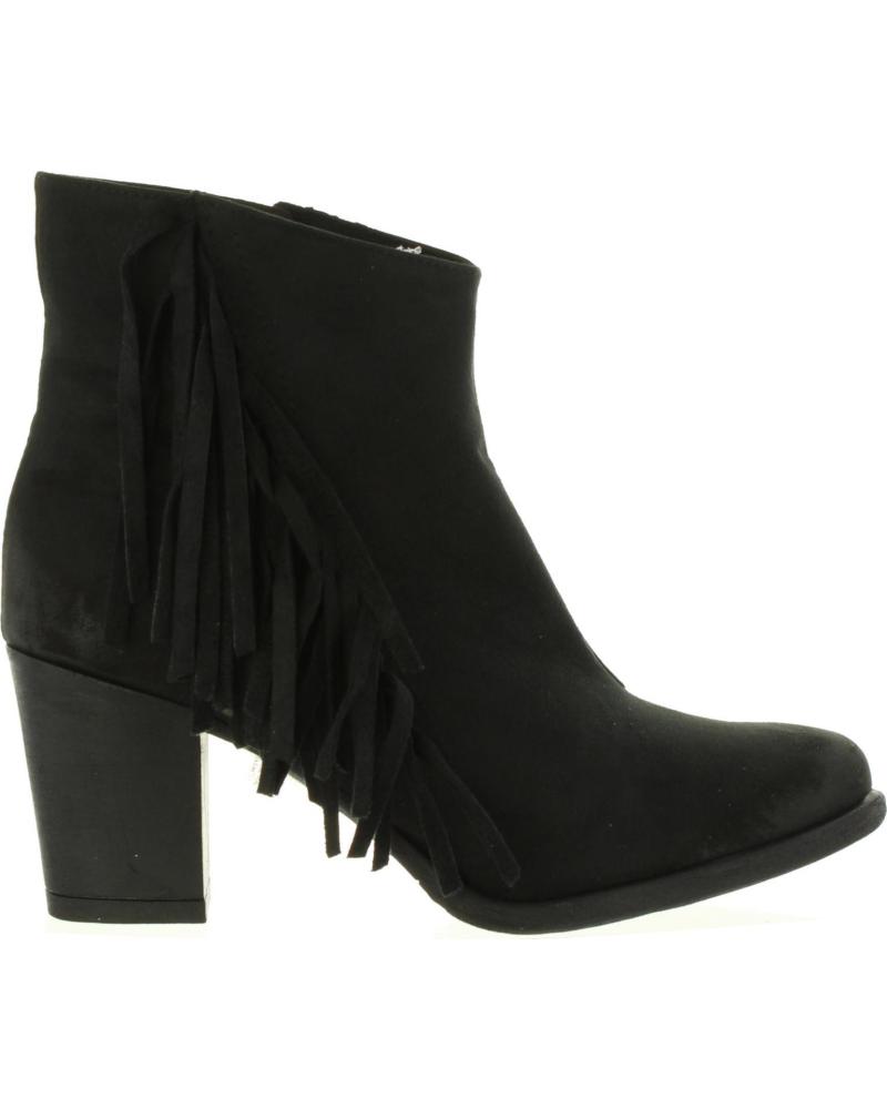 Botines de Mujer MTNG 53946 R1 C5893 MICROF NEGRO