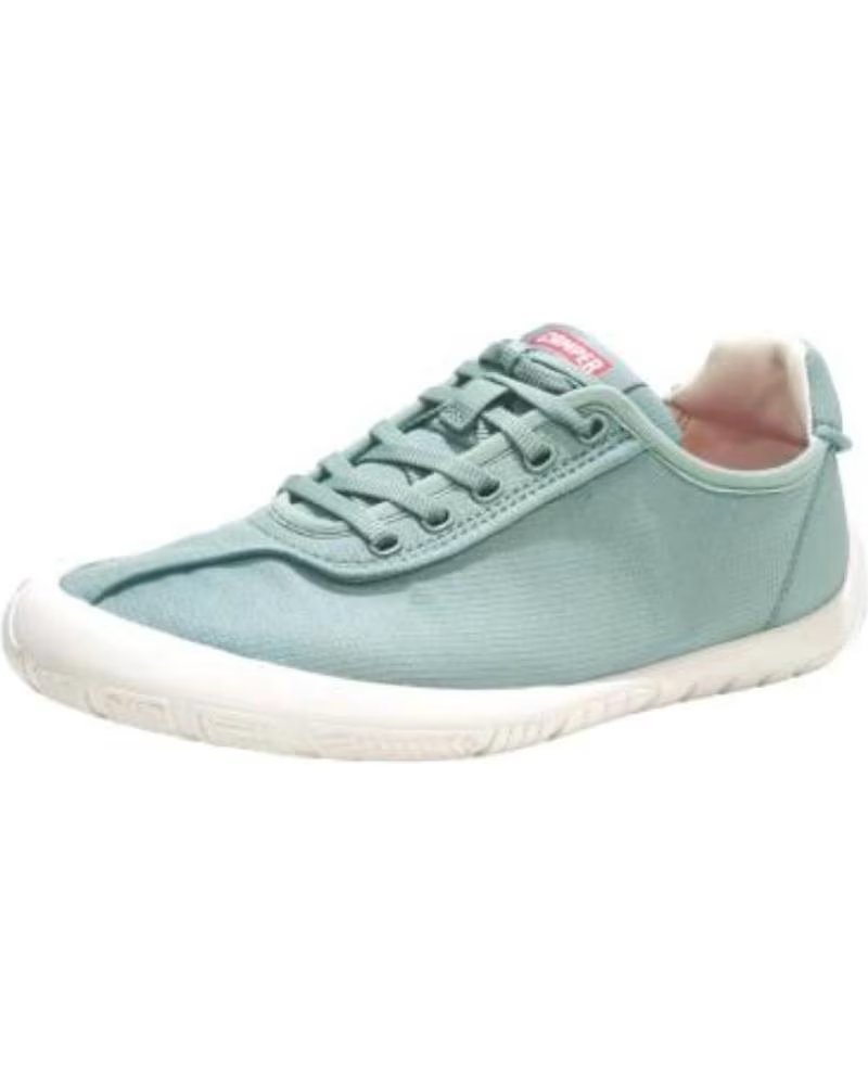 Camper Deportivo Barefoot de Tela con Suela de Goma Green