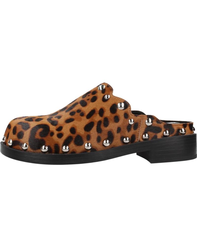 Zuecos de Mujer NOA HARMON ZUECOS MUJER MODELO TACO COLOR ANIMAL PRINT MARRON
