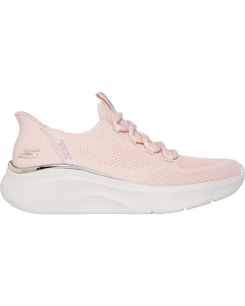 Deportivas de Mujer SKECHERS SLIP-INS BOBS B LOVE ROSA