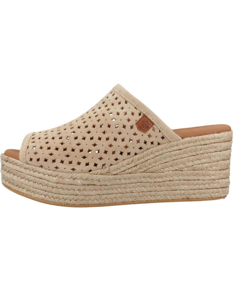 Sapatos de cunha de Mulher POPA ALPARGATAS MUJER MODELO ARENITA COLOR BEIS BEIG