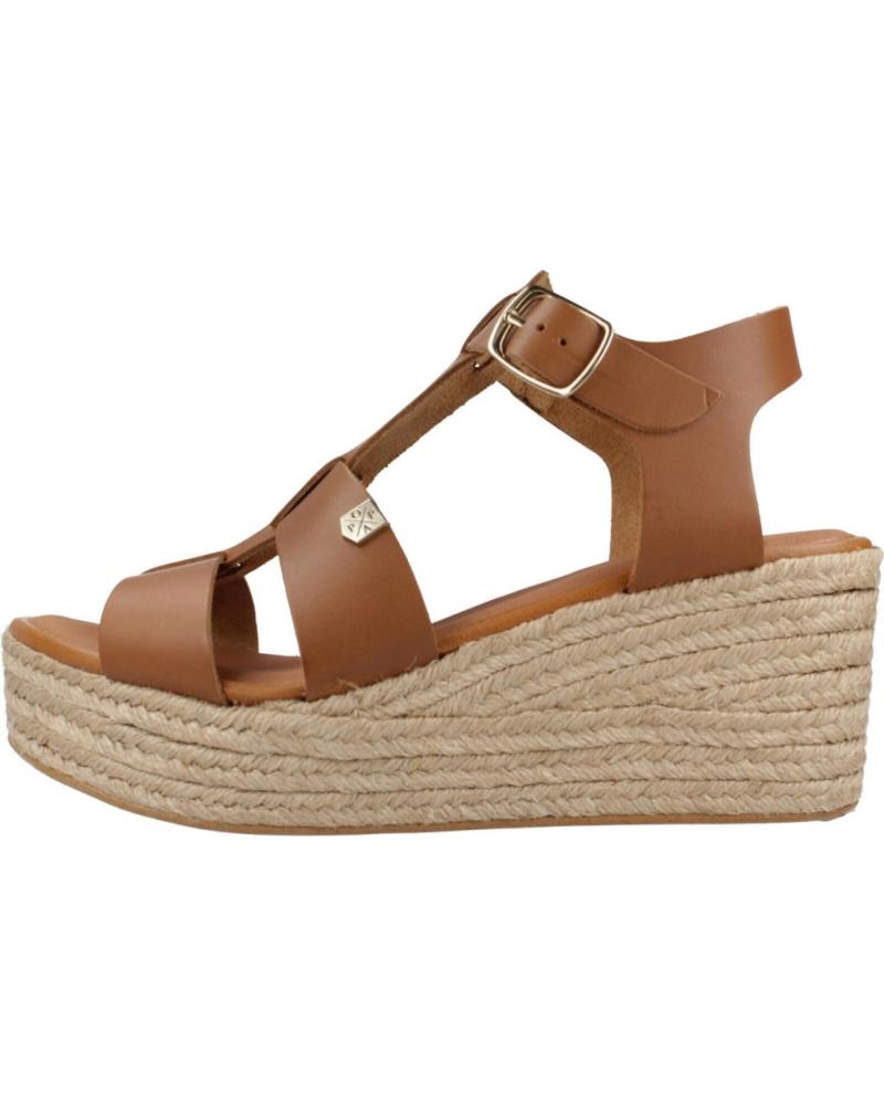 Sandálias de Mulher POPA SANDALIAS MUJER MODELO GRUMARI COLOR MARRON CUERO