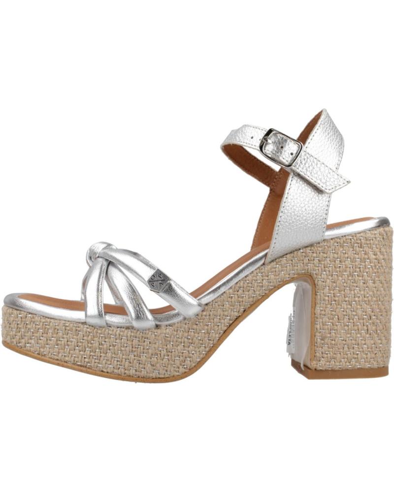 Sandálias de Mulher POPA SANDALIAS MUJER MODELO JOLLA COLOR PLATA