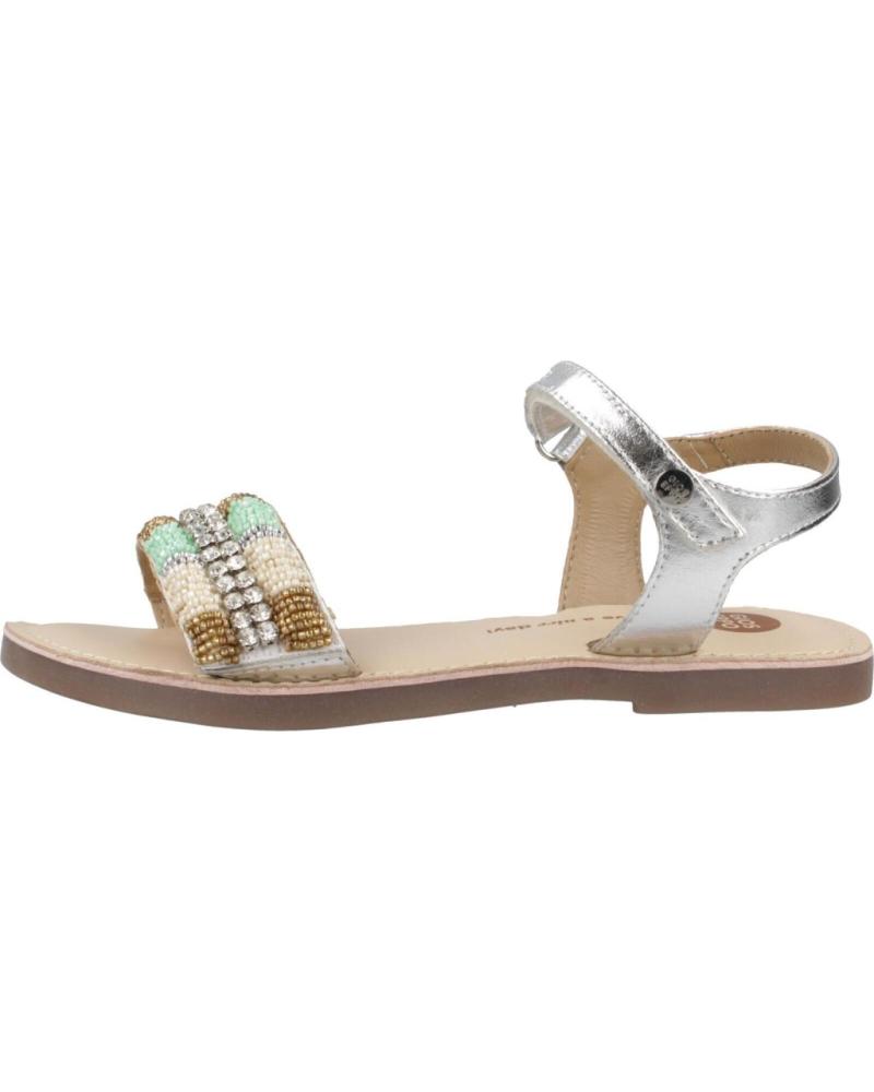 Sandalias de Niña GIOSEPPO SANDALIAS NINA MODELO COUDERAY COLOR PLATA