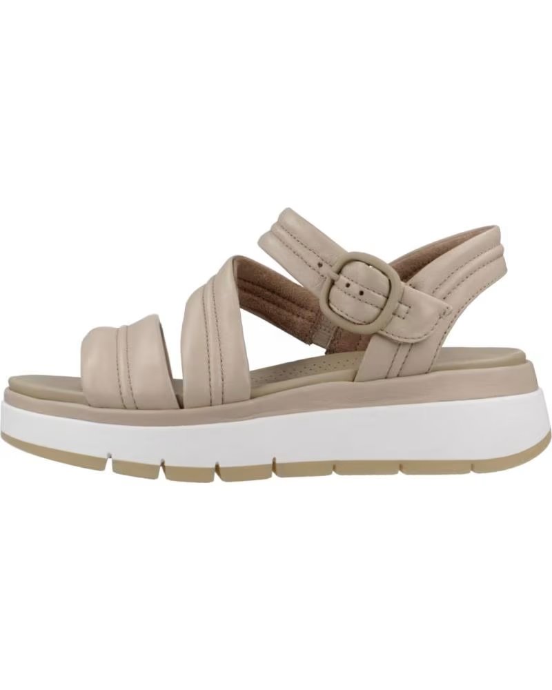 Clarks Alias Mujer Modelo Tuscan Strap Color Nude Sand