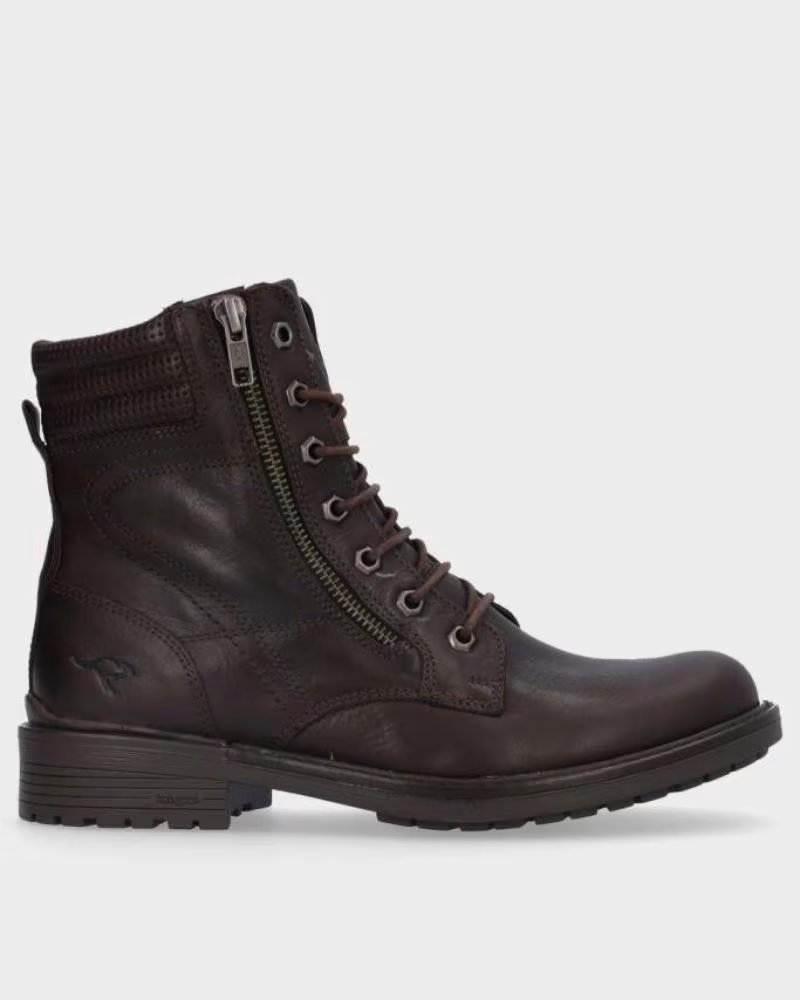 Botas de Hombre Kangaroos Botas de Hombre 678-18 Piel Marronpiel Marron
