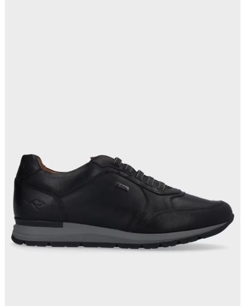 Kangaroos Deportivas de Hombre 634-11 Piel Negropiel Negro