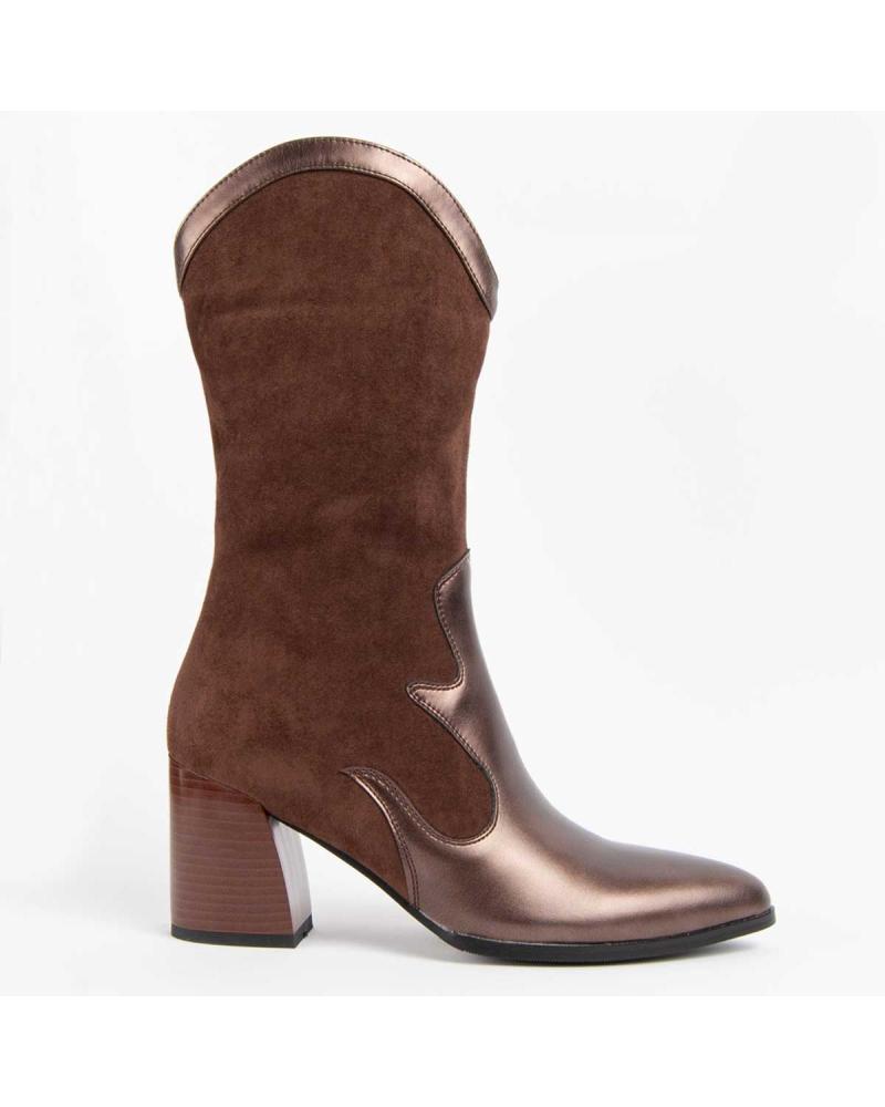 Botas de Mujer MONTEVITA TEJAN8 BROWN