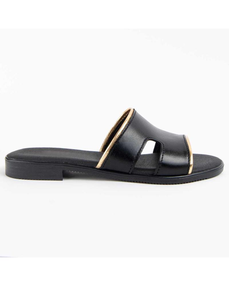 Sandalias de Mujer PURAPIEL HACCA BLACK