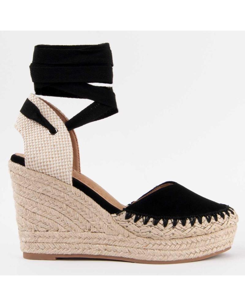 Sandalias de Mujer MONTEVITA ESPARTEO3 BLACK