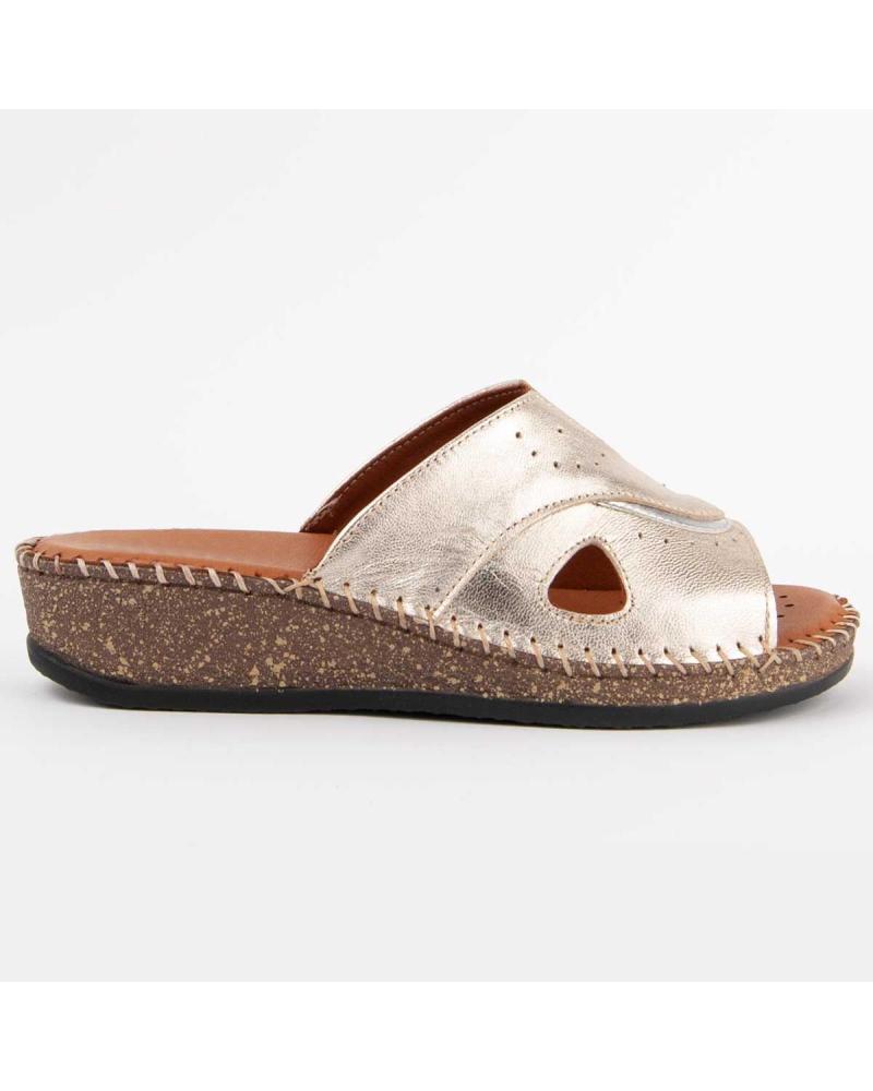 Sandalias de Mujer PURAPIEL LEIDA3 GOLD