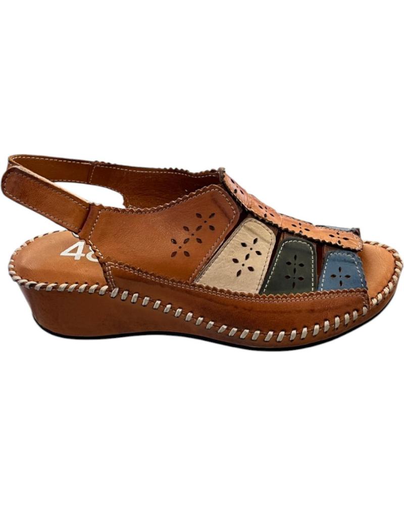 Sandálias de Mulher 48 HORAS SANDALIAS 514004-11 PIEL CUERO COMB VARIOS COLORES