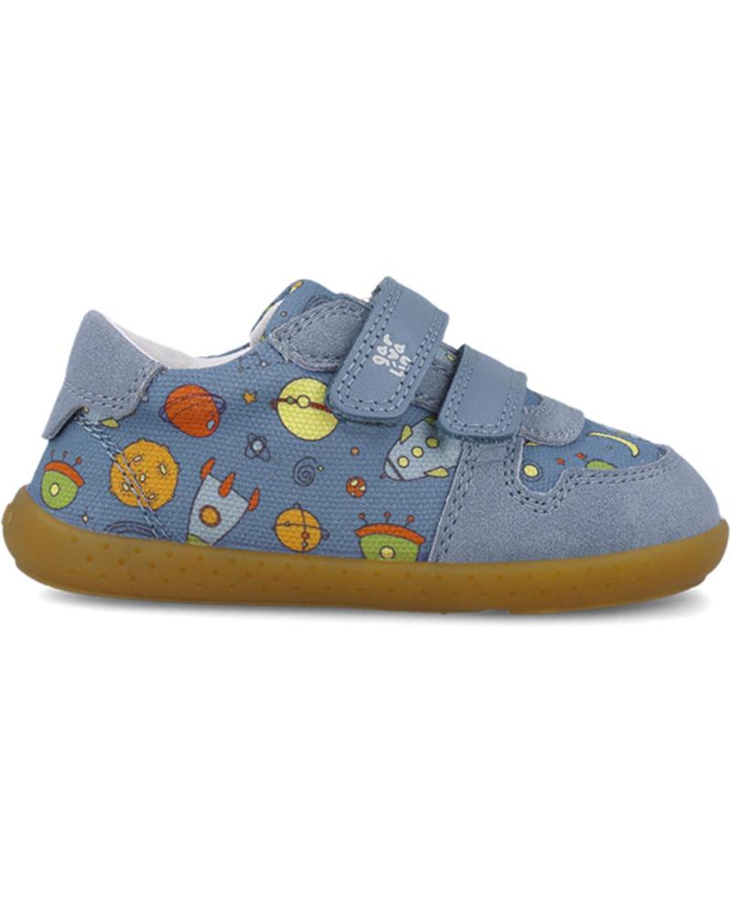 Deportivas de Niño GARVALIN DEPORTIVA RESPETUOSA PARA CHICO 252341 LONA ESTAMPADO INDIGOA631