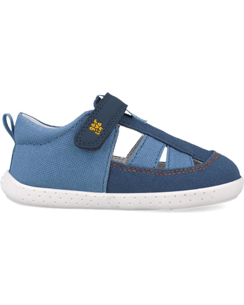 SANDALIAS GARVALIN RESPETUOSAS 252344 DE LONA URBAN AZUL PETRÓLEO PETROLA556