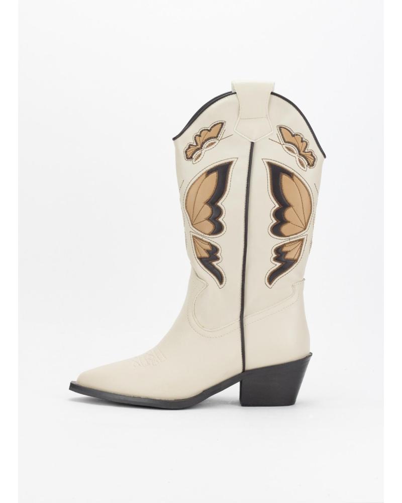 Botas de Mujer KESLEM BOTAS EN COLOR PARA BEIGE